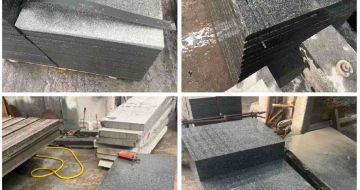 蚌埠 芝麻黑地铺石材