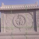 蚌埠 芝麻白花岗岩屏风，照壁，影壁