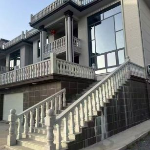 蚌埠 芝麻白别墅阳台栏杆，楼梯栏杆