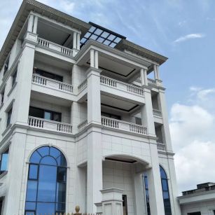 蚌埠芝麻白别墅干挂效果展示