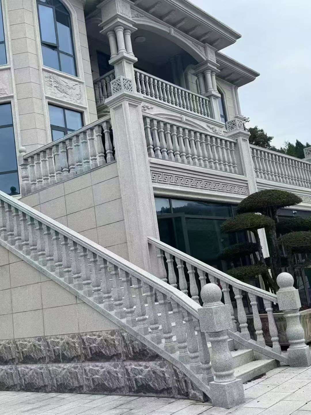 蚌埠 芝麻白别墅，栏杆