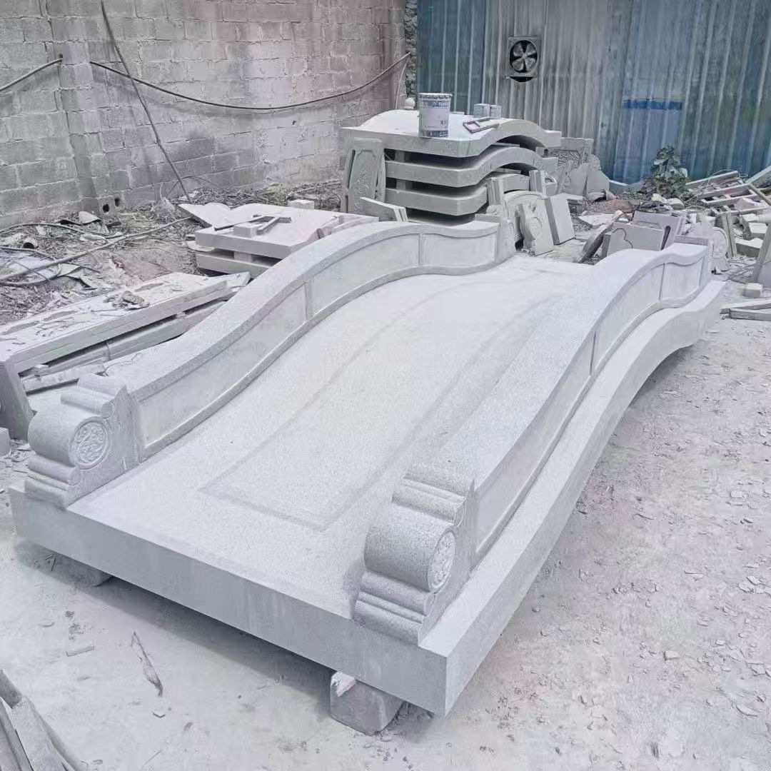 蚌埠 芝麻灰花岗岩园林景观 小石桥