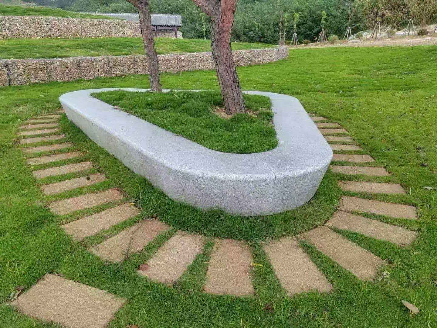 蚌埠 芝麻白光面整石坐凳