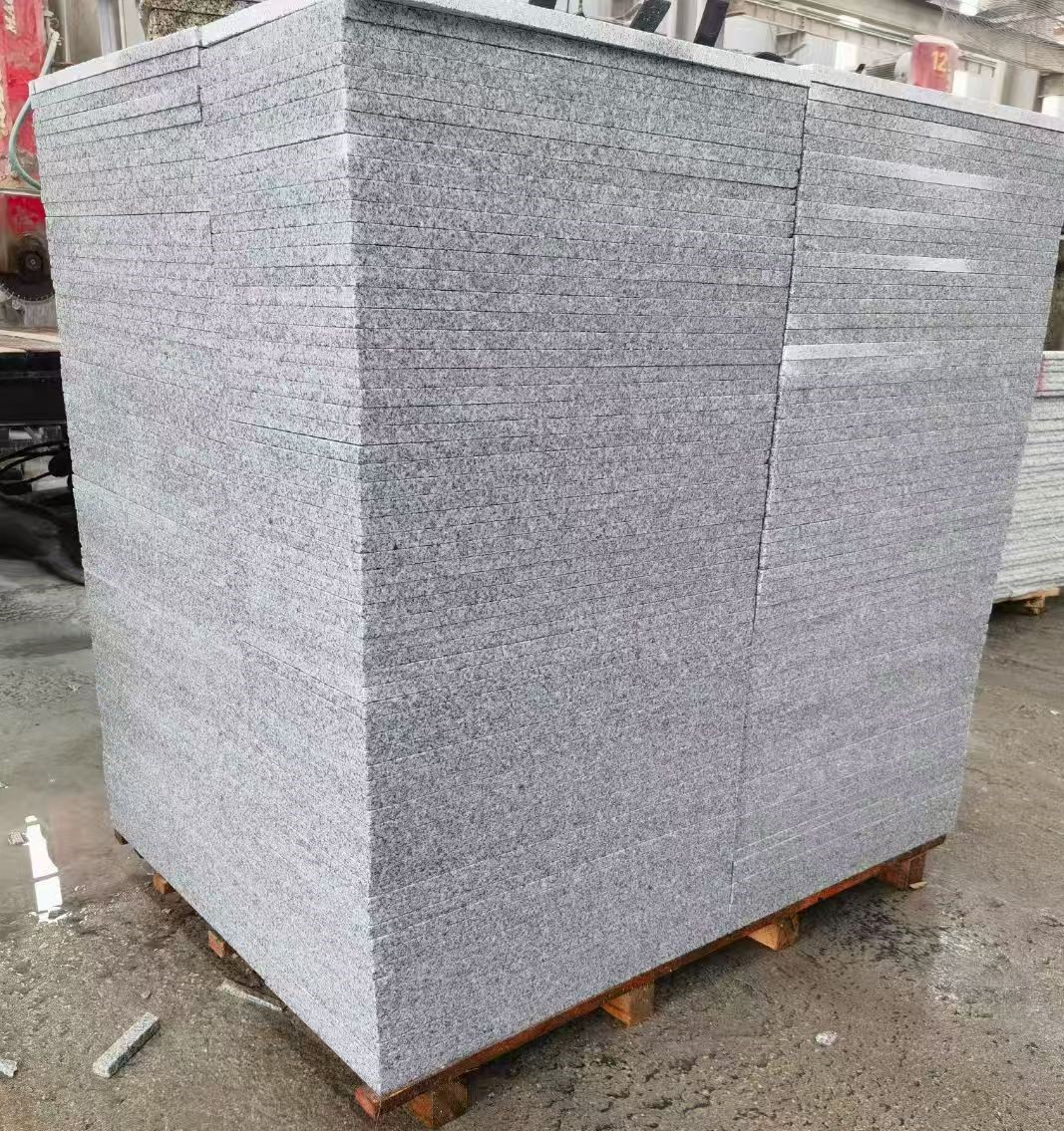 蚌埠 火烧面地铺石，街道广场园林市政工程板，1.8~5.0厚均有现货