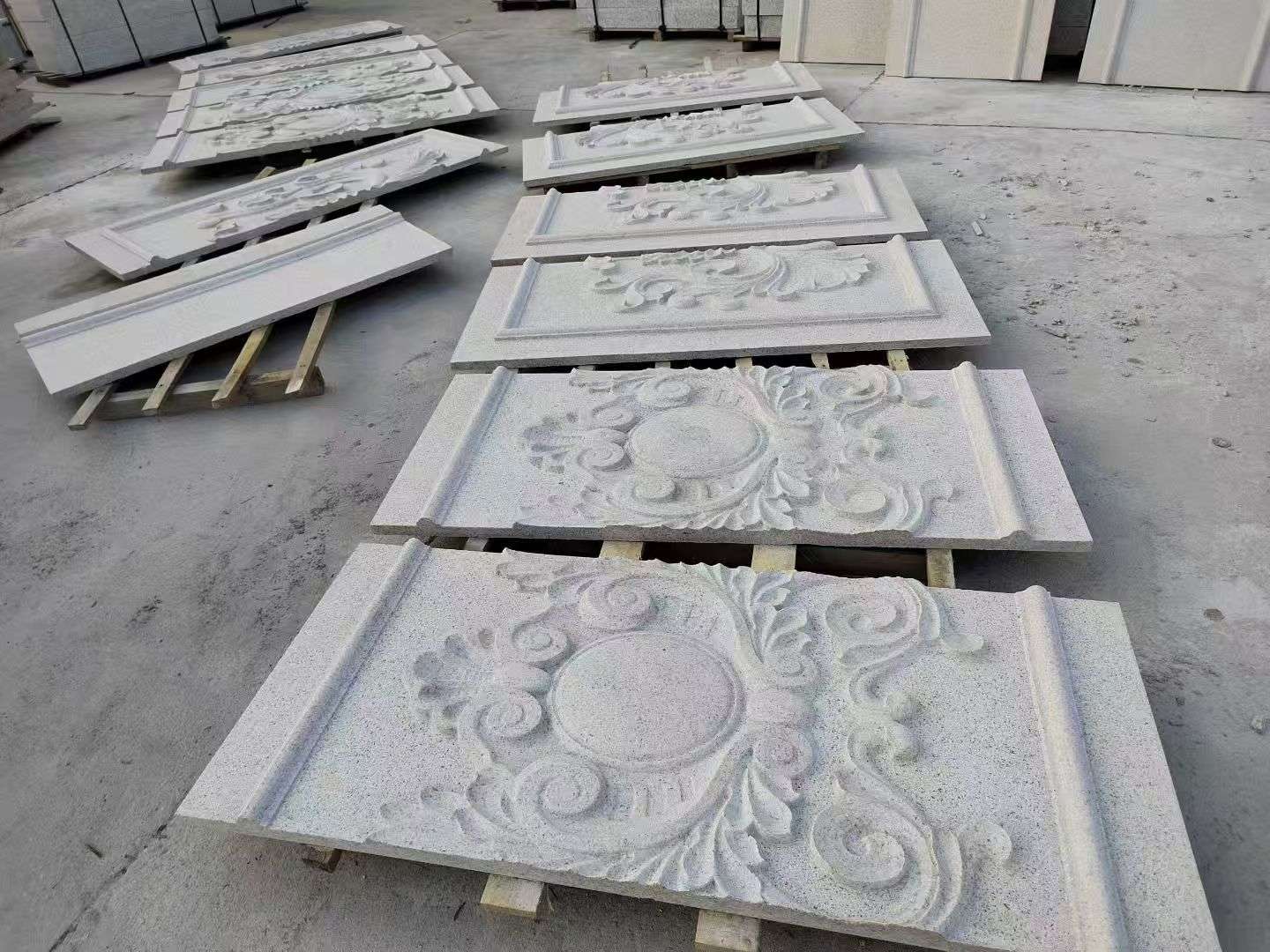 蚌埠 芝麻白干挂雕花板