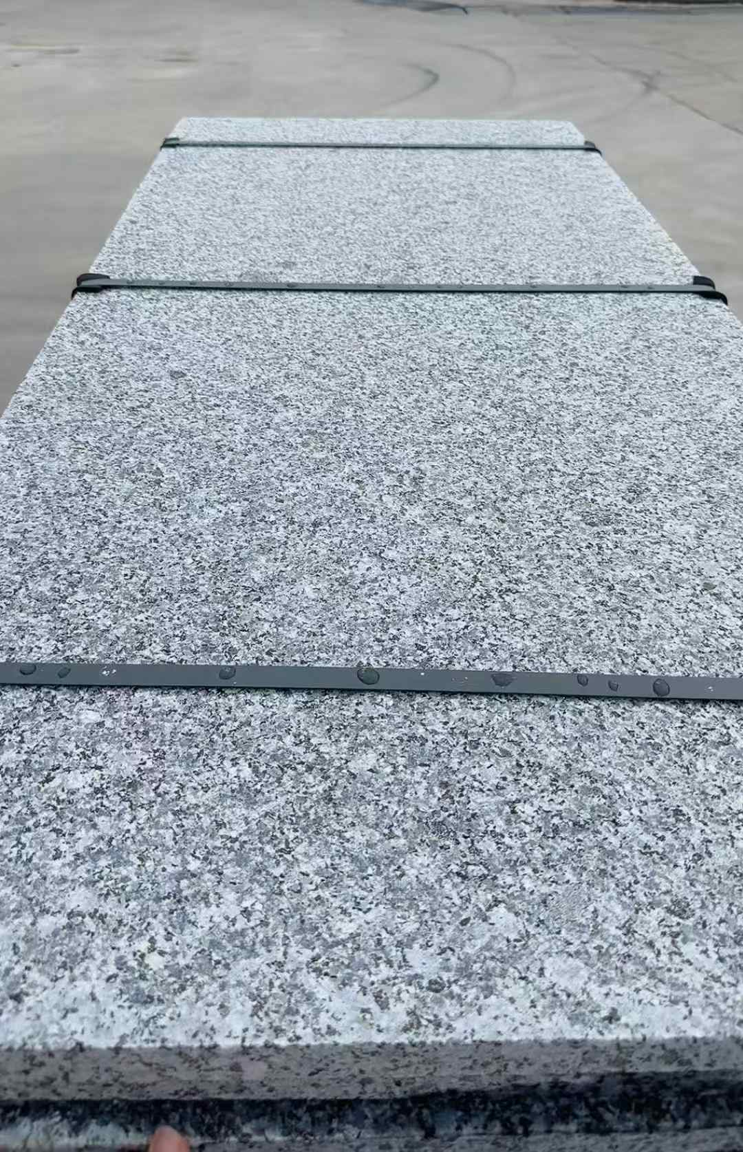 蚌埠 芝麻黑火烧面毛板，条板，半成品